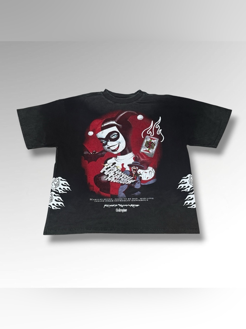 Civil Regime x DC Comics Harley Quinn & Joker Tee